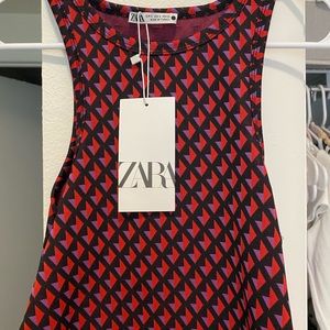 Colorful zara tank
